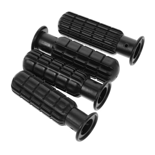 KICHOUSE 4 Stück Griff Für Kickertisch Finger Ersatz Zubehör Kickergriffe Griffe Für Kickertische Kickertisch Erwachsenengröße Griffe Für Fußballtische Fußballtischgriff Teil PVC Black von KICHOUSE