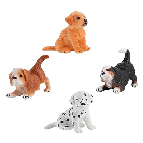 KICHOUSE 4 Stück Haustierhund Ornamente Figuren in Welpenform Zahlen Tiere Klein Hundefigur Spielset Hundefiguren Welpen Miniaturwelpen Figuren Für Hunde PVC KICHOUSE 4 Stück Haustierhund Ornamente Figuren in Welpenform Zahlen Tiere Klein Hundefigur Spielset Hundefiguren Welpen Miniaturwelpen Figuren Für Hunde PVC von KICHOUSE