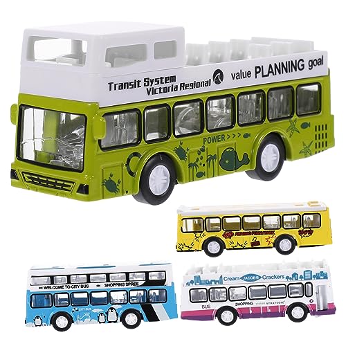 KICHOUSE 4 Stück Legierungsbusmodell Fahrzeuge zurückziehen Spielzeugbus Stadtbus zurückziehen Bus- Geburtstagsgeschenk für Jungen Stadtbus zieht zurück KICHOUSE 4 Stück Legierungsbusmodell Fahrzeuge zurückziehen Spielzeugbus Stadtbus zurückziehen Bus- Geburtstagsgeschenk für Jungen Stadtbus zieht zurück von KICHOUSE
