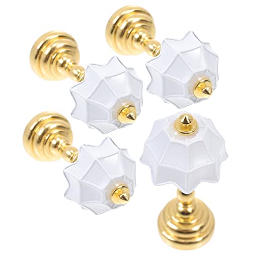 KICHOUSE 4 Stück Puppenhaus Realistische Mini Lampe für DIY Miniatur Haus Dekoration KICHOUSE 4 Stück Puppenhaus Realistische Mini Lampe für DIY Miniatur Haus Dekoration von KICHOUSE