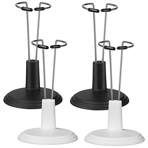 KICHOUSE 4 Stück Puppenstützrahmen Figuren Display Rack Puppenstützhalter Spielzeugpuppe Mädchenspielzeug Puppenständer Puppenhalter Puppenkoffer Figur Puppen Lagerregale Spielzeugkleid von KICHOUSE