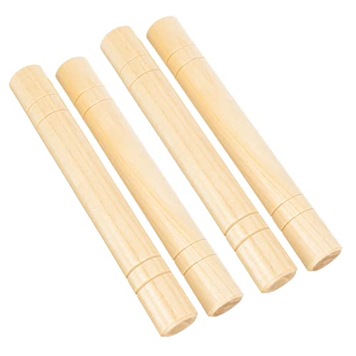 KICHOUSE 4 Stück Rhythmussticks für Kleinkinder Musikinstrumente Musikspielzeug für Kleinkinder Kleinkind -Rhythmus -Sticks Vorschulrhythmusstöcke Holz KICHOUSE 4 Stück Rhythmussticks für Kleinkinder Musikinstrumente Musikspielzeug für Kleinkinder Kleinkind -Rhythmus -Sticks Vorschulrhythmusstöcke Holz von KICHOUSE