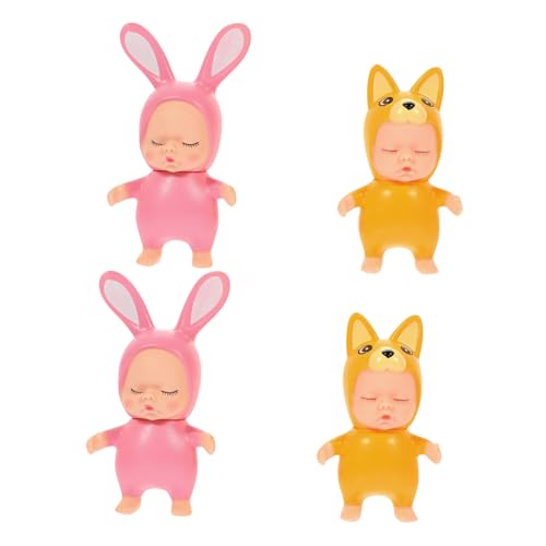 KICHOUSE 4 Stück Schlafende Babykuchendekoration Puppenfiguren Dekorationen Für Topper Party Kleine Figuren Schlafende Babyfiguren Kuchendeckel Tortenfigurenaufsätze Pvc KICHOUSE 4 Stück Schlafende Babykuchendekoration Puppenfiguren Dekorationen Für Topper Party Kleine Figuren Schlafende Babyfiguren Kuchendeckel Tortenfigurenaufsätze Pvc von KICHOUSE