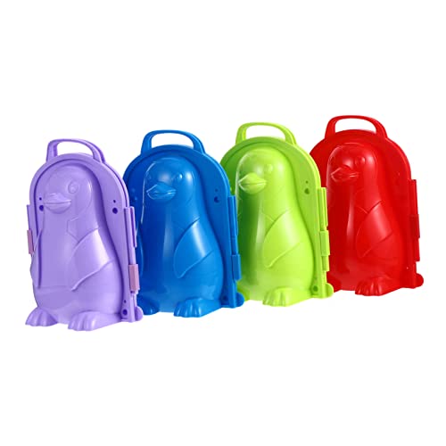 KICHOUSE Formen Für Jungen Und Mädchen 4 Stück Maker-Clips Maker Schnee-Sand-Clip Zufällige Farbe KICHOUSE Formen Für Jungen Und Mädchen 4 Stück Maker-Clips Maker Schnee-Sand-Clip Zufällige Farbe von KICHOUSE