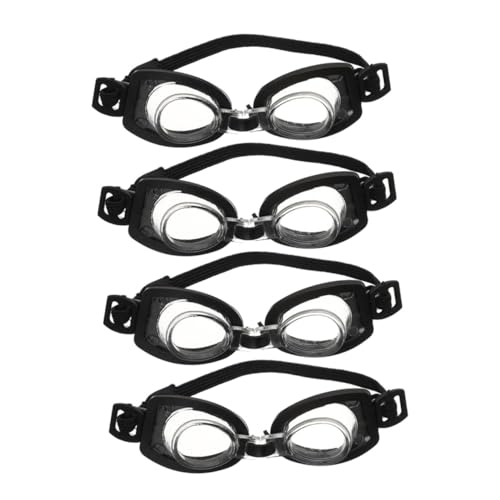 KICHOUSE 4 Stück Schwimmbrillen für Puppen Bjd Puppenzubehör Stylische Accessoires für Fotos für Kindergeburtstage und Feiertage Farbvariationen Zufällig Zufällige Farbe Zufällige Farbe von KICHOUSE