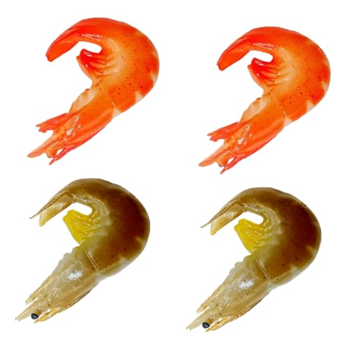 KICHOUSE 4 Stück Simulation Garnelenmodell Meerestierspielzeug Modelle Lebensmittelmodell Gekochte Garnelenmodell Lebensmitteldekor Dekorative Garnelen Pädagogische Garnelen Garnelen KICHOUSE 4 Stück Simulation Garnelenmodell Meerestierspielzeug Modelle Lebensmittelmodell Gekochte Garnelenmodell Lebensmitteldekor Dekorative Garnelen Pädagogische Garnelen Garnelen von KICHOUSE