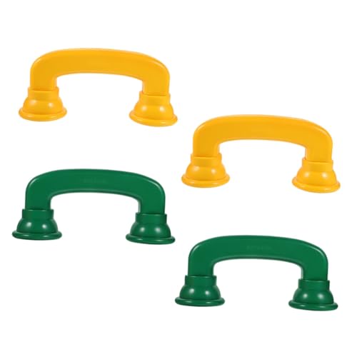 KICHOUSE 4 Stück Spielzeuge mit akustischem Feedback Hearing Amplifier Phonetisches Training pädagogische Spiele Telefonspielzeug aus Plastik Buntes Flüstertelefon Abs von KICHOUSE