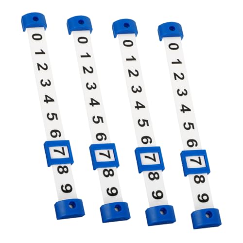 KICHOUSE Tischfußball-punktezähler 4er-Pack 10 Zahlen Punktezähler Outdoor-zähler Universelle Passform Anzeigetafel KICHOUSE Tischfußball-punktezähler 4er-Pack 10 Zahlen Punktezähler Outdoor-zähler Universelle Passform Anzeigetafel von KICHOUSE