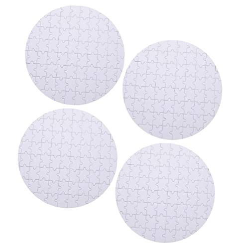 KICHOUSE 4 Stück Transferpuzzles Lernspielzeug Für Rund Blanko Puzzle Sublimationspuzzles Kinderpuzzles Kinderspielzeug Blanko Puzzle Weiße Transferaufkleber KICHOUSE 4 Stück Transferpuzzles Lernspielzeug Für Rund Blanko Puzzle Sublimationspuzzles Kinderpuzzles Kinderspielzeug Blanko Puzzle Weiße Transferaufkleber von KICHOUSE