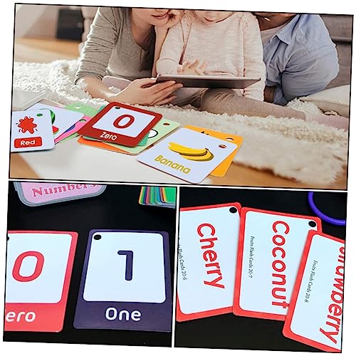 KICHOUSE 4 Stücke Englisch Lernen Karteikarte Alphabet-Flash-Karten Zahlenkarteikarten Lernwerkzeug Lernkarten Für Die Früherziehung Buchstaben Zahlen Lernkarten 300 g Beschichtetes Papier KICHOUSE 4 Stücke Englisch Lernen Karteikarte Alphabet-Flash-Karten Zahlenkarteikarten Lernwerkzeug Lernkarten Für Die Früherziehung Buchstaben Zahlen Lernkarten 300 g Beschichtetes Papier von KICHOUSE