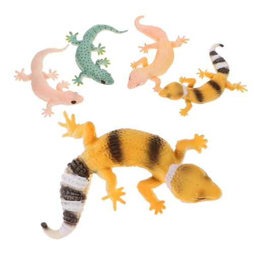 KICHOUSE 4 Stücke Künstliches Modell Reptil Gefälschte Eidechsen Wilde Lebenskreaturen Tierfiguren Figur Spielzeug KICHOUSE 4 Stücke Künstliches Modell Reptil Gefälschte Eidechsen Wilde Lebenskreaturen Tierfiguren Figur Spielzeug von KICHOUSE