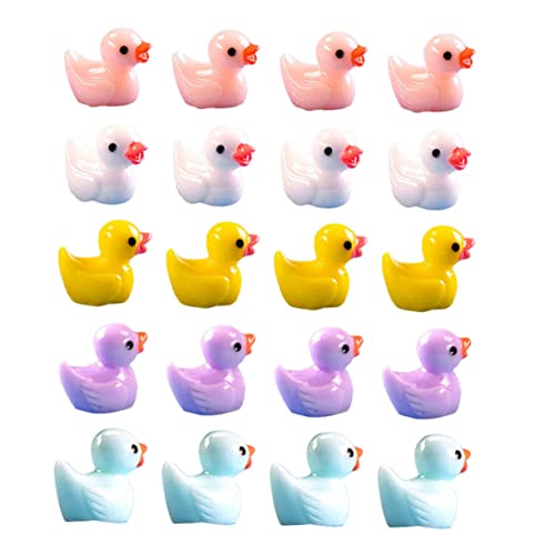 KICHOUSE 40 Stück Harzente Entenornamente Mini kleine Enten Spielzeugenten aus Kunstharz Mikro-Landschaftsgestaltung Requisiten kleine tierische Harzornamente Enten aus Harz KICHOUSE 40 Stück Harzente Entenornamente Mini kleine Enten Spielzeugenten aus Kunstharz Mikro-Landschaftsgestaltung Requisiten kleine tierische Harzornamente Enten aus Harz von KICHOUSE