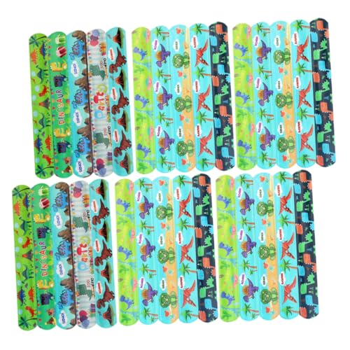 KICHOUSE 48 Stück Dinosaurier-armband Dinosaurier-party Party Gefälligkeiten Dekoratives Klapparmband Cartoon-dinosaurier-schlagband Lustige Klatscharmbänder Für Grün Pvc KICHOUSE 48 Stück Dinosaurier-armband Dinosaurier-party Party Gefälligkeiten Dekoratives Klapparmband Cartoon-dinosaurier-schlagband Lustige Klatscharmbänder Für Grün Pvc von KICHOUSE