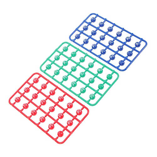KICHOUSE 49 Stück Kugelspielbälle Spielbälle Requisiten Partyspielbälle Bingo Spiel Bingo Maschine Daubers Bingo Bälle Mit Käfig Unterhaltungsbälle Bingo Stoff Mini Bingo Bälle Pit Bälle von KICHOUSE