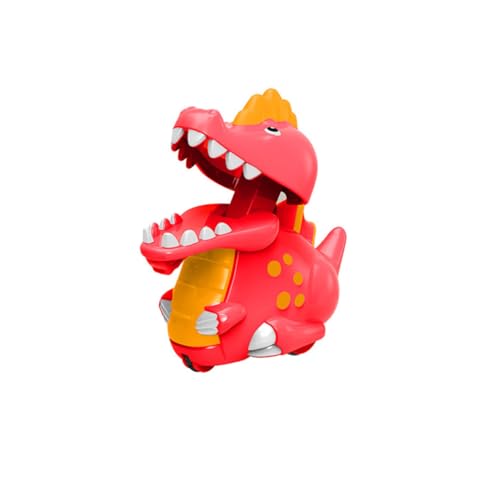 KICHOUSE 4Stücke Reibungsgetriebenes Dinosaurier Spielzeugauto für Trägheitsfahrzeug Zufälligen Farben Sicheres und Langlebiges Lernspielzeug für Jungen Jahren von KICHOUSE