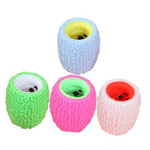 KICHOUSE 4Stücke Squeeze Dekompression Form Drückenspielzeug für Stressabbau für Kreative Spielmomente und Freude KICHOUSE 4Stücke Squeeze Dekompression Form Drückenspielzeug für Stressabbau für Kreative Spielmomente und Freude von KICHOUSE