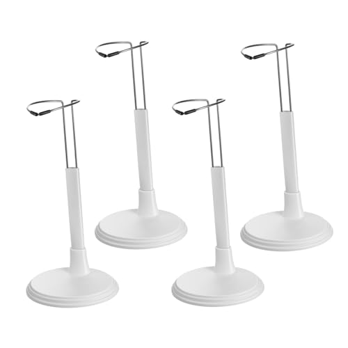 KICHOUSE 4Stücke Teiliges Puppenständer Stabiler Puppenhalter für Puppen zur Präsentation und Aufbewahrung von Puppen und Figuren Perfektes für Puppenliebhaber KICHOUSE 4Stücke Teiliges Puppenständer Stabiler Puppenhalter für Puppen zur Präsentation und Aufbewahrung von Puppen und Figuren Perfektes für Puppenliebhaber von KICHOUSE