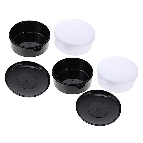 KICHOUSE 4boxen Stücke Kreisförmiges Schachglas Halter Mit Deckel Spielversorgung Schachglas Aus Go-Schach- Aus Weiß KICHOUSE 4boxen Stücke Kreisförmiges Schachglas Halter Mit Deckel Spielversorgung Schachglas Aus Go-Schach- Aus Weiß von KICHOUSE