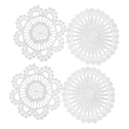 KICHOUSE 4pcs Miniaturpuppenhaus Möbel Puppenhaus Küchentisch Mini Hollow Lace Matte Dollhouse Tea Party Gefällt Mir Fairy House Accessoires KICHOUSE 4pcs Miniaturpuppenhaus Möbel Puppenhaus Küchentisch Mini Hollow Lace Matte Dollhouse Tea Party Gefällt Mir Fairy House Accessoires von KICHOUSE