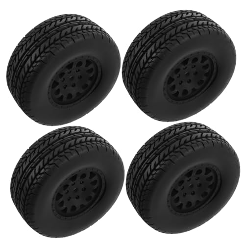 KICHOUSE 4pcs Rc-LKW-Reifen Für Offroad-rc-Autos Und Fernbedienungsportwagen Für Rc-Auto-spielzeugreifen Mini-rc-Autos Für Ersatzräder Und Rc-autorreifen Rad von KICHOUSE