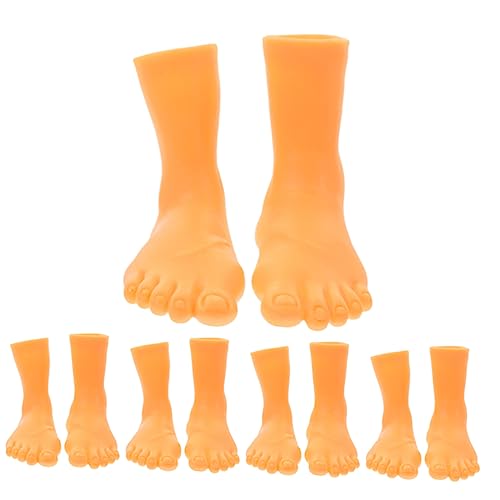 KICHOUSE 5 Sätze Fußabdeckungsspielzeug Marionetten Fingerpuppe Mini realistische Füße Mini-Streichfüße Fingerspielzeug für die Party Fußpuppen Puppen für Party Finger Füße Vinyl KICHOUSE 5 Sätze Fußabdeckungsspielzeug Marionetten Fingerpuppe Mini realistische Füße Mini-Streichfüße Fingerspielzeug für die Party Fußpuppen Puppen für Party Finger Füße Vinyl von KICHOUSE