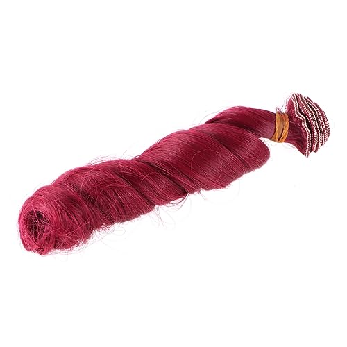 KICHOUSE 5 Stück Bjd Puppenperücke Hitzebeständige Lockige Hochtemperatur Seidenperücke für DIY Puppenhaar Handgemachte Dekoration KICHOUSE 5 Stück Bjd Puppenperücke Hitzebeständige Lockige Hochtemperatur Seidenperücke für DIY Puppenhaar Handgemachte Dekoration von KICHOUSE