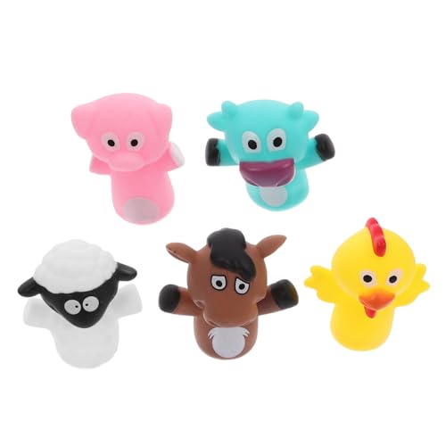 KICHOUSE 5 Stück Fingerpuppe klein Babys Plüsch Hände Tierpuppenspielzeug für Tierfinger tragbares Fingerspielzeug süßes Fingerspielzeug tragbare Spielfiguren Vinyl KICHOUSE 5 Stück Fingerpuppe klein Babys Plüsch Hände Tierpuppenspielzeug für Tierfinger tragbares Fingerspielzeug süßes Fingerspielzeug tragbare Spielfiguren Vinyl von KICHOUSE