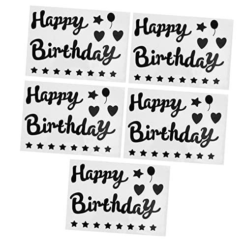 KICHOUSE 5 Stück Happy Birthday Aufkleber Happy Birthday Ballon Valentinstag Bobo Ball Aufkleber Geburtstagsparty Aufkleber Geburtstagsaufkleber Für Planer Happy Birthday KICHOUSE 5 Stück Happy Birthday Aufkleber Happy Birthday Ballon Valentinstag Bobo Ball Aufkleber Geburtstagsparty Aufkleber Geburtstagsaufkleber Für Planer Happy Birthday von KICHOUSE
