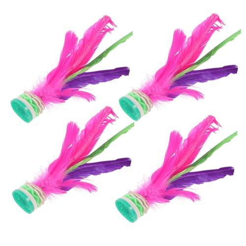 KICHOUSE 5 Stück Shuttlecock - Badminton Shuttlecock traditionelles Trittspielzeug Chinesisches Freizeitspielzeug Spiel-Kick- für Mädchen Stoff KICHOUSE 5 Stück Shuttlecock - Badminton Shuttlecock traditionelles Trittspielzeug Chinesisches Freizeitspielzeug Spiel-Kick- für Mädchen Stoff von KICHOUSE