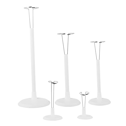 KICHOUSE 5 Stück Teiliges Puppenständer Verstellbar mit Stabilem Kunststoffbasis Metallgestell Puppenhalter für Desktop Doll Display Vielseitig Einsetzbar KICHOUSE 5 Stück Teiliges Puppenständer Verstellbar mit Stabilem Kunststoffbasis Metallgestell Puppenhalter für Desktop Doll Display Vielseitig Einsetzbar von KICHOUSE