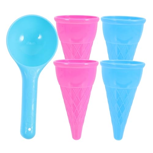 KICHOUSE 5 Stück Teiliges Set Strandspielzeug Eiscreme Becher Bunte Sandspielzeuge für Freien für Strand und Sandkasten Zufällige Farbe Zufällige Farbe KICHOUSE 5 Stück Teiliges Set Strandspielzeug Eiscreme Becher Bunte Sandspielzeuge für Freien für Strand und Sandkasten Zufällige Farbe Zufällige Farbe von KICHOUSE