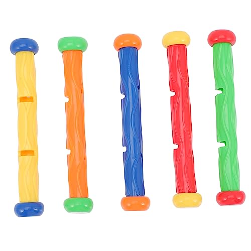 KICHOUSE 5 Stück Teiliges Tauchtauchspielzeug für Wasserspaß im Sommer Leicht und Tragbar für Pool und Strand Fördert Unterwasserfähigkeiten und Sicheres KICHOUSE 5 Stück Teiliges Tauchtauchspielzeug für Wasserspaß im Sommer Leicht und Tragbar für Pool und Strand Fördert Unterwasserfähigkeiten und Sicheres von KICHOUSE