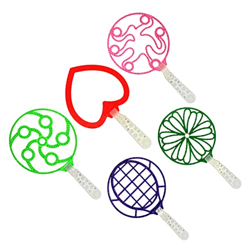 KICHOUSE 5 Stück blubberndes kinderspielzeug für Toys seifenblasenstäbe bubbel maschiene Bubble Game Seifenblasenmacher Sprudelstab Seifenblasen-Stick KICHOUSE 5 Stück blubberndes kinderspielzeug für Toys seifenblasenstäbe bubbel maschiene Bubble Game Seifenblasenmacher Sprudelstab Seifenblasen-Stick von KICHOUSE