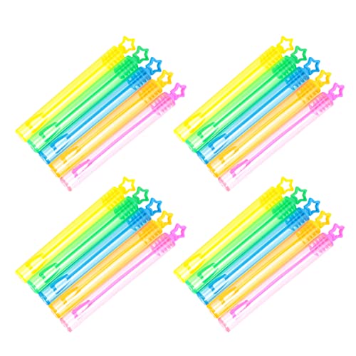 KICHOUSE 50 Stück Blasen stab Leere Flasche für den Strand Strandspielzeug für Kinderblasenstäbe Bulk-Blasenstäbe Bubble Zauberstäbe für Bulk Plastik Zufällige Farbe KICHOUSE 50 Stück Blasen stab Leere Flasche für den Strand Strandspielzeug für Kinderblasenstäbe Bulk-Blasenstäbe Bubble Zauberstäbe für Bulk Plastik Zufällige Farbe von KICHOUSE