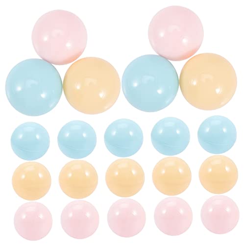 KICHOUSE 50 Stück Bobo-Ball -Pool Toys spielzelt -spielhaus roll Bälle für Bällebäder kleine PE-Kugeln lustiger Ozeanball Bällebäder für Kleinkinder Sport von KICHOUSE