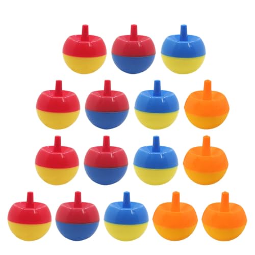 KICHOUSE 50 Stück Kreisel zappeln Oberteile Zappelkreisel Gyro - für kinderspielzeug Fun Toy Dekompressions-Gyro- lustige Kreiselspielzeuge PVC von KICHOUSE