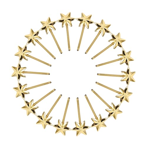 KICHOUSE 50 Stück Mini Hexagramm Stäbe Goldene DIY Hexagramm Requisiten für Bastelprojekte Kreative Dekorationen und Journaling KICHOUSE 50 Stück Mini Hexagramm Stäbe Goldene DIY Hexagramm Requisiten für Bastelprojekte Kreative Dekorationen und Journaling von KICHOUSE