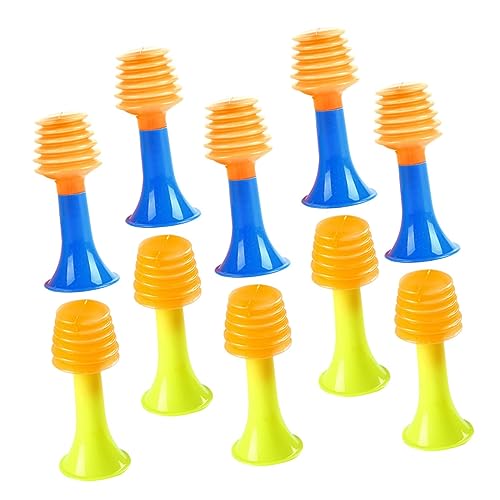 KICHOUSE 50 Stück Trompete Kleinkind Squeeze-Horn- Hornspielzeug für kleine Hornspielzeuge Musikspielzeug lustiges Musikspielzeug Musikinstrument Abs KICHOUSE 50 Stück Trompete Kleinkind Squeeze-Horn- Hornspielzeug für kleine Hornspielzeuge Musikspielzeug lustiges Musikspielzeug Musikinstrument Abs von KICHOUSE