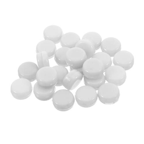 KICHOUSE 50er-Box Spielzeugzubehör Geräuschemacher Ersatz-quietscher Für Hundespielzeug Babyspielzeug Rasseln Babyspielzeug-quietscheinsatz Lustiges Weiß Plastik von KICHOUSE