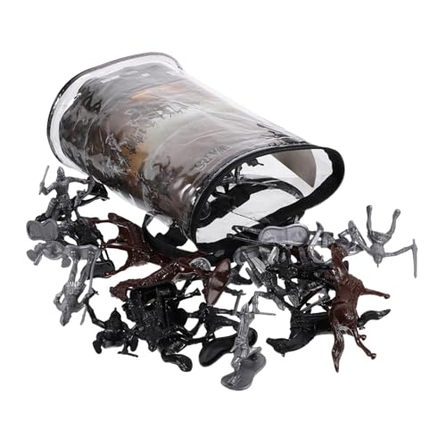 KICHOUSE 52 Stück Soldatenmodell Aktion Männer Tiere Ritterspielzeug Miniaturen Soldaten Figuren Miniature Painting Ritter Figuren Sandtisch-Soldaten-Modelle winzige Menschenfiguren Plastik KICHOUSE 52 Stück Soldatenmodell Aktion Männer Tiere Ritterspielzeug Miniaturen Soldaten Figuren Miniature Painting Ritter Figuren Sandtisch-Soldaten-Modelle winzige Menschenfiguren Plastik von KICHOUSE
