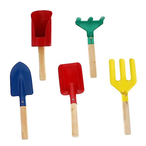 KICHOUSE 5stücke Teiliges Junge Mädchen Gartenwerkzeug Set Robuste Schaufel Harke Und Pflanzwerkzeuge Für Sandkasten Und Gartenaktivitäten Für Kleine Gärtner Und Spielspaß Im Freien KICHOUSE 5stücke Teiliges Junge Mädchen Gartenwerkzeug Set Robuste Schaufel Harke Und Pflanzwerkzeuge Für Sandkasten Und Gartenaktivitäten Für Kleine Gärtner Und Spielspaß Im Freien von KICHOUSE