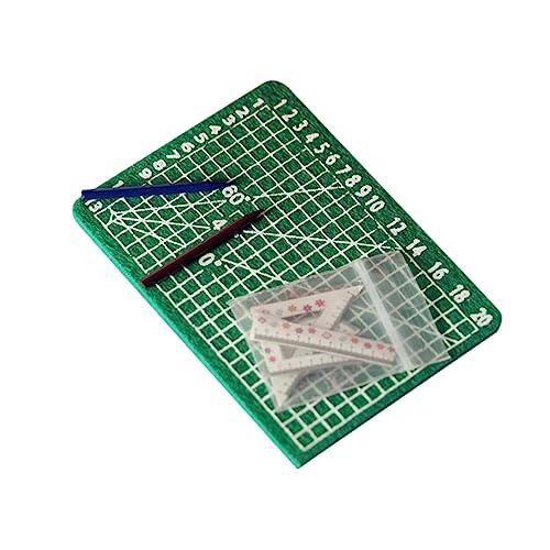 KICHOUSE 5Stücke Schneidematten für Mini Hausornamente Hochwertige Puppenhaus Dekoration für Kunsthandwerk und Modellbau Nicht Stift KICHOUSE 5Stücke Schneidematten für Mini Hausornamente Hochwertige Puppenhaus Dekoration für Kunsthandwerk und Modellbau Nicht Stift von KICHOUSE