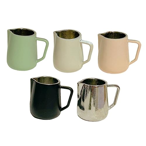 KICHOUSE 5Stücke Teiliges Mini Kaffeetassen Zarten Farben für Puppenhäuser Dekorative Milchkännchen aus Langlebiger Realistische Hausgestaltung KICHOUSE 5Stücke Teiliges Mini Kaffeetassen Zarten Farben für Puppenhäuser Dekorative Milchkännchen aus Langlebiger Realistische Hausgestaltung von KICHOUSE