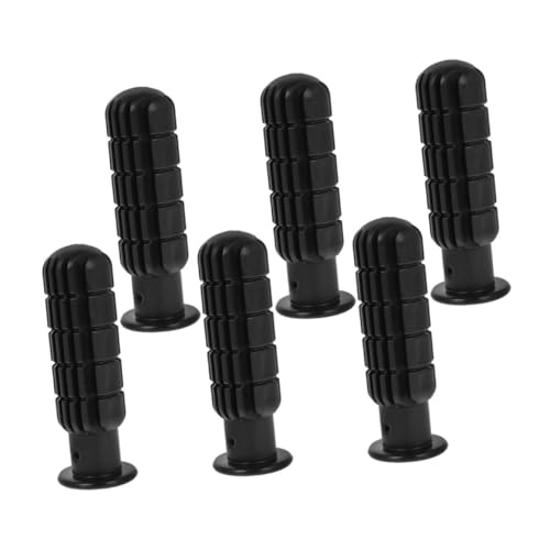KICHOUSE 6 Pcs Tisch Fußball Griffe Kunststoff Tischfußball Griff Griffe Für Tabletop Spiel Ersatz Griffe Teile Tischfußball Zubehör von KICHOUSE