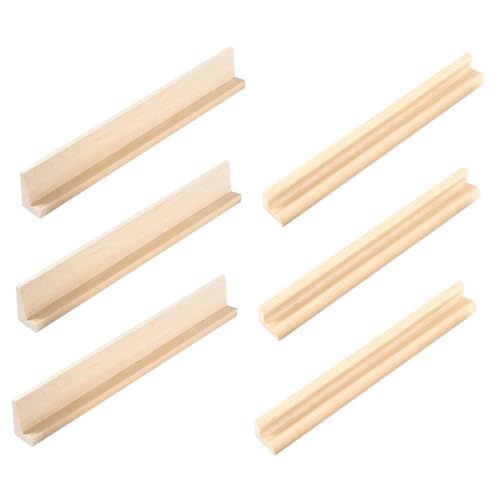 KICHOUSE 6 Stück Holzbuchstaben dominohalter Stabile DIY Holzständer für Dominosteine Dekorative Domino Trays für Kreatives Spiel und Wohnkultur Langlebig Formbeständig für Büro KICHOUSE 6 Stück Holzbuchstaben dominohalter Stabile DIY Holzständer für Dominosteine Dekorative Domino Trays für Kreatives Spiel und Wohnkultur Langlebig Formbeständig für Büro von KICHOUSE