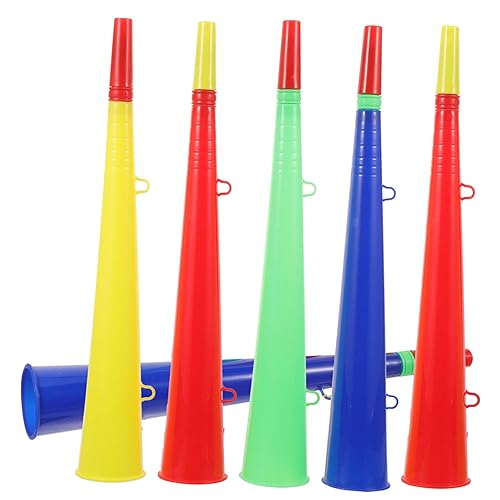 KICHOUSE 6 Stück Lautsprecher Aus Kunststoff Party Farbe Prost Streich Hörner Leuchtendes Wildhorn Sportspiel Trompete Spiel Horn Sportfans Trompete Zufällige Farbe KICHOUSE 6 Stück Lautsprecher Aus Kunststoff Party Farbe Prost Streich Hörner Leuchtendes Wildhorn Sportspiel Trompete Spiel Horn Sportfans Trompete Zufällige Farbe von KICHOUSE