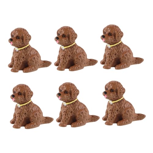 KICHOUSE 6 Stück Mikro Landschaftsornament Puppenhaus Harz Charms Anhänger Süße Hundeornamente Mini Bonsai Figuren Ornament Mini Tierdekor Miniatur Gartenfiguren Mini Charms KICHOUSE 6 Stück Mikro Landschaftsornament Puppenhaus Harz Charms Anhänger Süße Hundeornamente Mini Bonsai Figuren Ornament Mini Tierdekor Miniatur Gartenfiguren Mini Charms von KICHOUSE