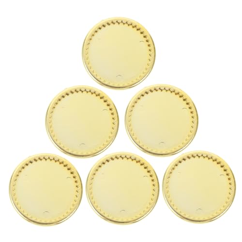 KICHOUSE 6 Stück Mini-Goldplatte Bausätze Feinschmecker Mini Dollhouse Puppenmöbel puppenhaus deko Puppenhaus Zubehör Puppenhaus Mini-Tablett Puppen Miniaturgeschirr Plastik Golden KICHOUSE 6 Stück Mini-Goldplatte Bausätze Feinschmecker Mini Dollhouse Puppenmöbel puppenhaus deko Puppenhaus Zubehör Puppenhaus Mini-Tablett Puppen Miniaturgeschirr Plastik Golden von KICHOUSE