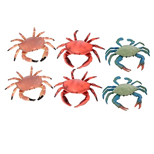 KICHOUSE 6 Stück Simulation Krabbe Künstliches Tiermodell Kinderspielzeug Pädagogische Haarige Krabbe Dekoration Haarige Krabbe Party Haarige Krabbe Spielset Tiermodell KICHOUSE 6 Stück Simulation Krabbe Künstliches Tiermodell Kinderspielzeug Pädagogische Haarige Krabbe Dekoration Haarige Krabbe Party Haarige Krabbe Spielset Tiermodell von KICHOUSE