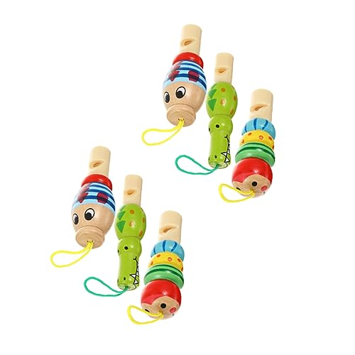 KICHOUSE 6 Stück Teiliges Holz Tierpfeifen Lernspielzeug aus Natürlichem Material Sicher Leicht Kreatives Musikspielzeug für Kleinkinder Geburtstag KICHOUSE 6 Stück Teiliges Holz Tierpfeifen Lernspielzeug aus Natürlichem Material Sicher Leicht Kreatives Musikspielzeug für Kleinkinder Geburtstag von KICHOUSE